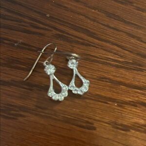 Elegant Silver Drop Earrings